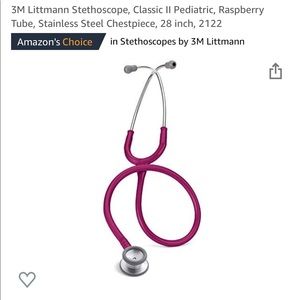 pediatric littmann stethoscope
